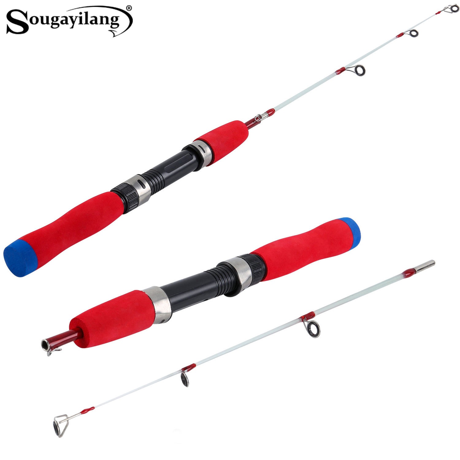 Ice Pick Pick - คันเบ็ดตกปลาน้ำแข็งซูเกย์ลาง 63 ซม. ดีไซน์ 2 ท่อน