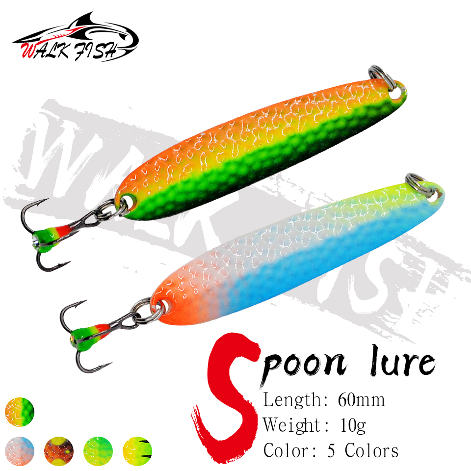Ice Pick Pick - เหยื่อตกปลาแบบช้อนโลหะ WALK FISH 1 ชิ้น 10