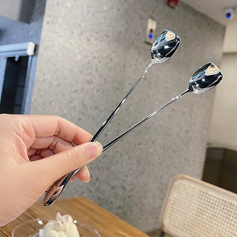 ช้อนสแตนเลสด้ามยาว20ซม. ช้อนคน - Ice Pick Pick บทวิจารณ์และราคา