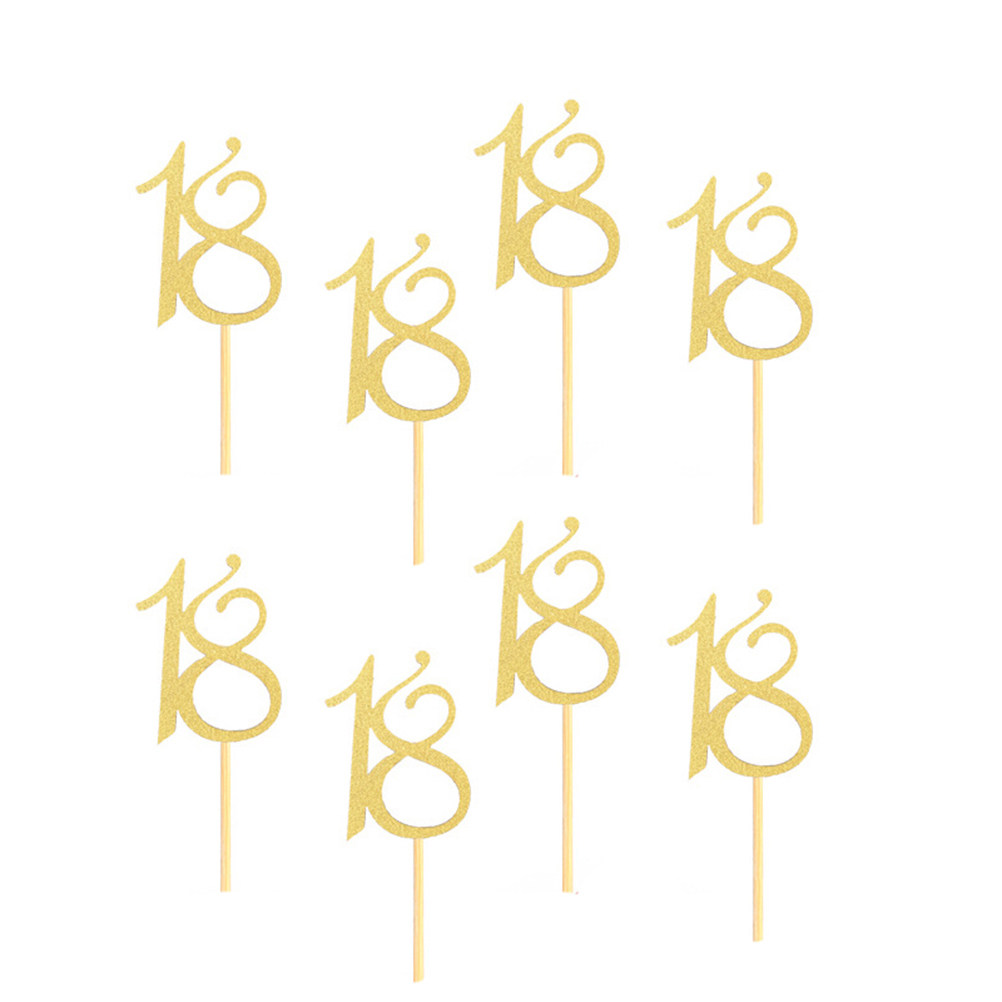 48 ชิ้น ท็อปเปอร์เค้กวันเกิดคร - Ice Pick Pick บทวิจารณ์และราคา
