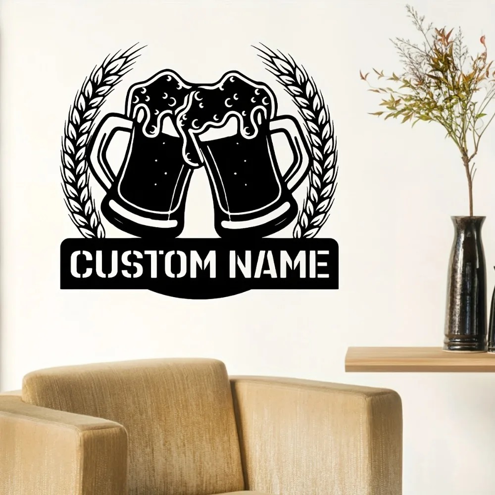 ป้ายโลหะติดผนังแบบแบน 2 มิติ ส - Home Bar Signs บทวิจารณ์และราคา