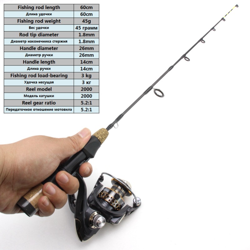 60 ซม.2 เคล็ดลับ Rod Reel Comb - Ice Pick Pick บทวิจารณ์และราคา