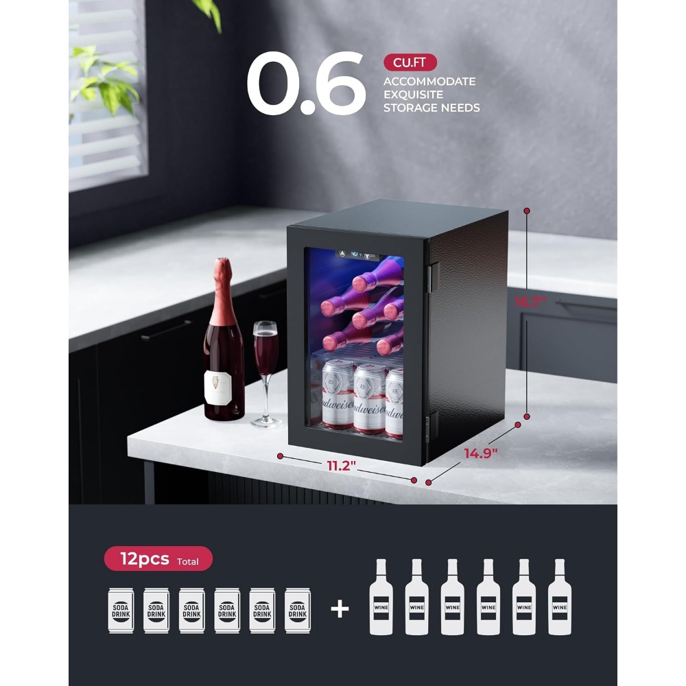 ตู้เย็นขนาดเล็ก 24 กระป๋อง, ตู - Home Bar Shelves บทวิจารณ์และราคา