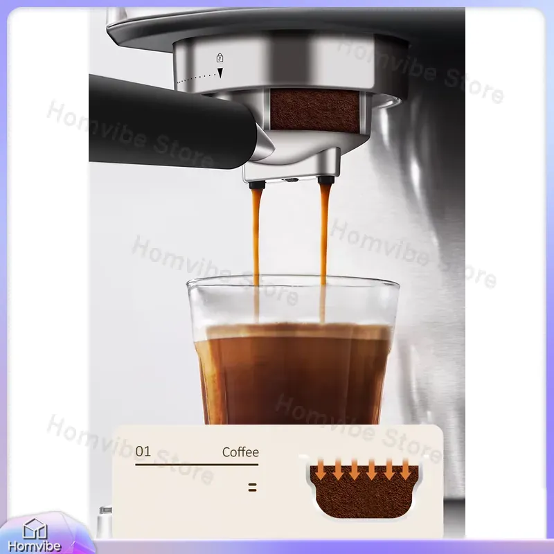 เครื่องชงกาแฟเอสเพรสโซ่สแตนเลส - Home Bar And Coffee บทวิจารณ์และราคา