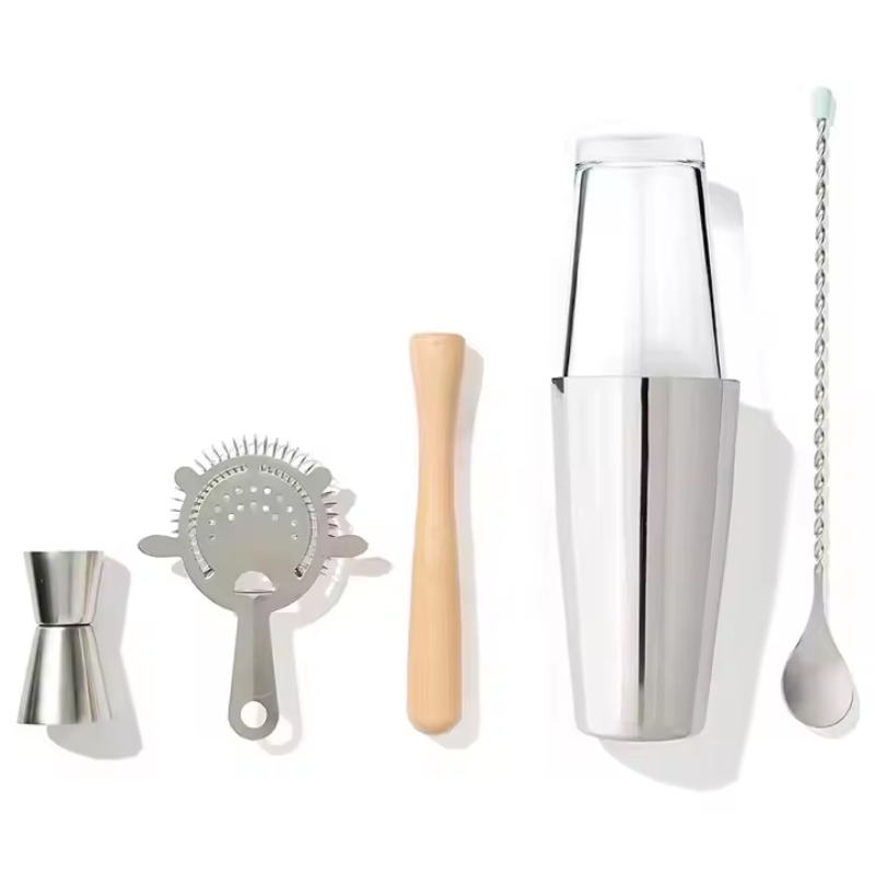 ชุดเชคเกอร์ค็อกเทลแบบมินิมอล 6 - Boston Shaker Set บทวิจารณ์และราคา