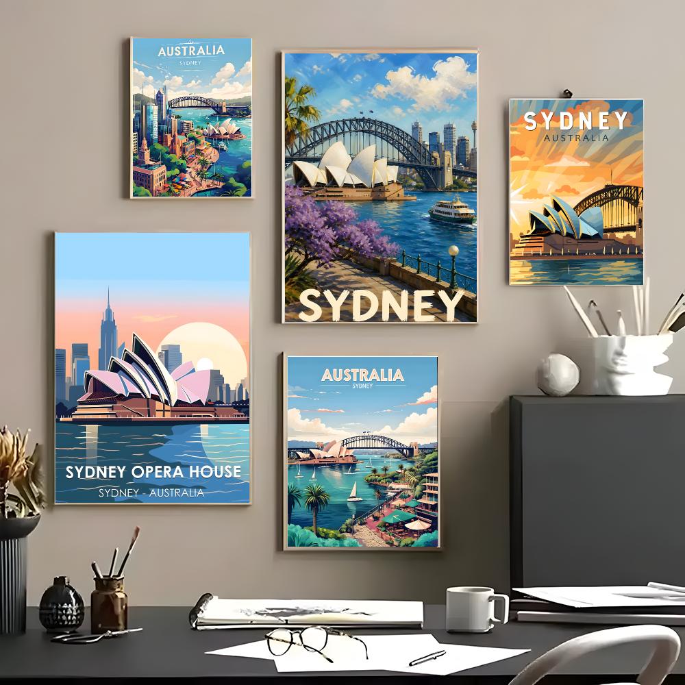 โปสเตอร์ศิลปะการท่องเที่ยวซิดน - Home Bar Sydney บทวิจารณ์และราคา