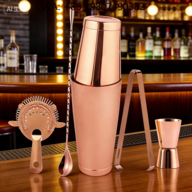 ชุดเครื่องมือบาร์ 7 ชิ้น ชุดเช - Boston Shaker Set บทวิจารณ์และราคา