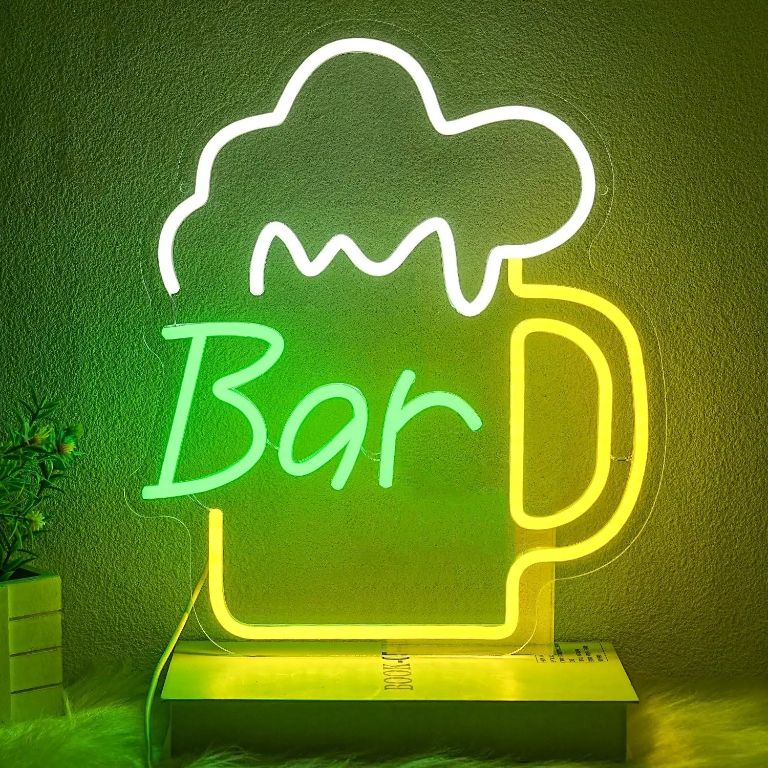 ป้ายไฟนีออนร้านเบียร์ ไฟ LED ป - Home Bar Signs บทวิจารณ์และราคา