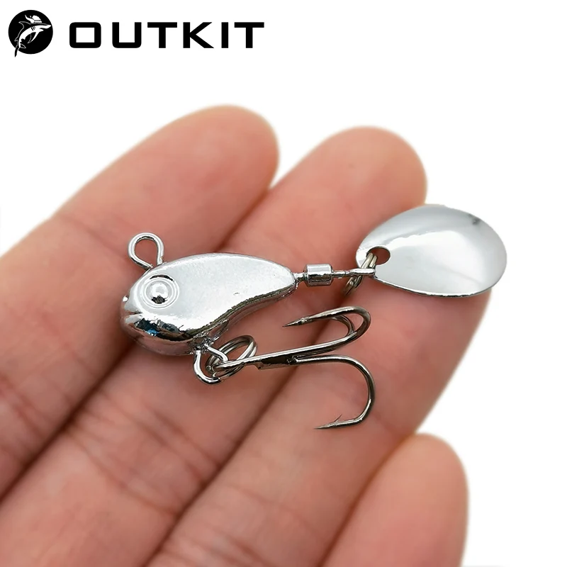 OUTKIT โลหะ Mini VIB ช้อนตกปลา - Ice Pick Pick บทวิจารณ์และราคา