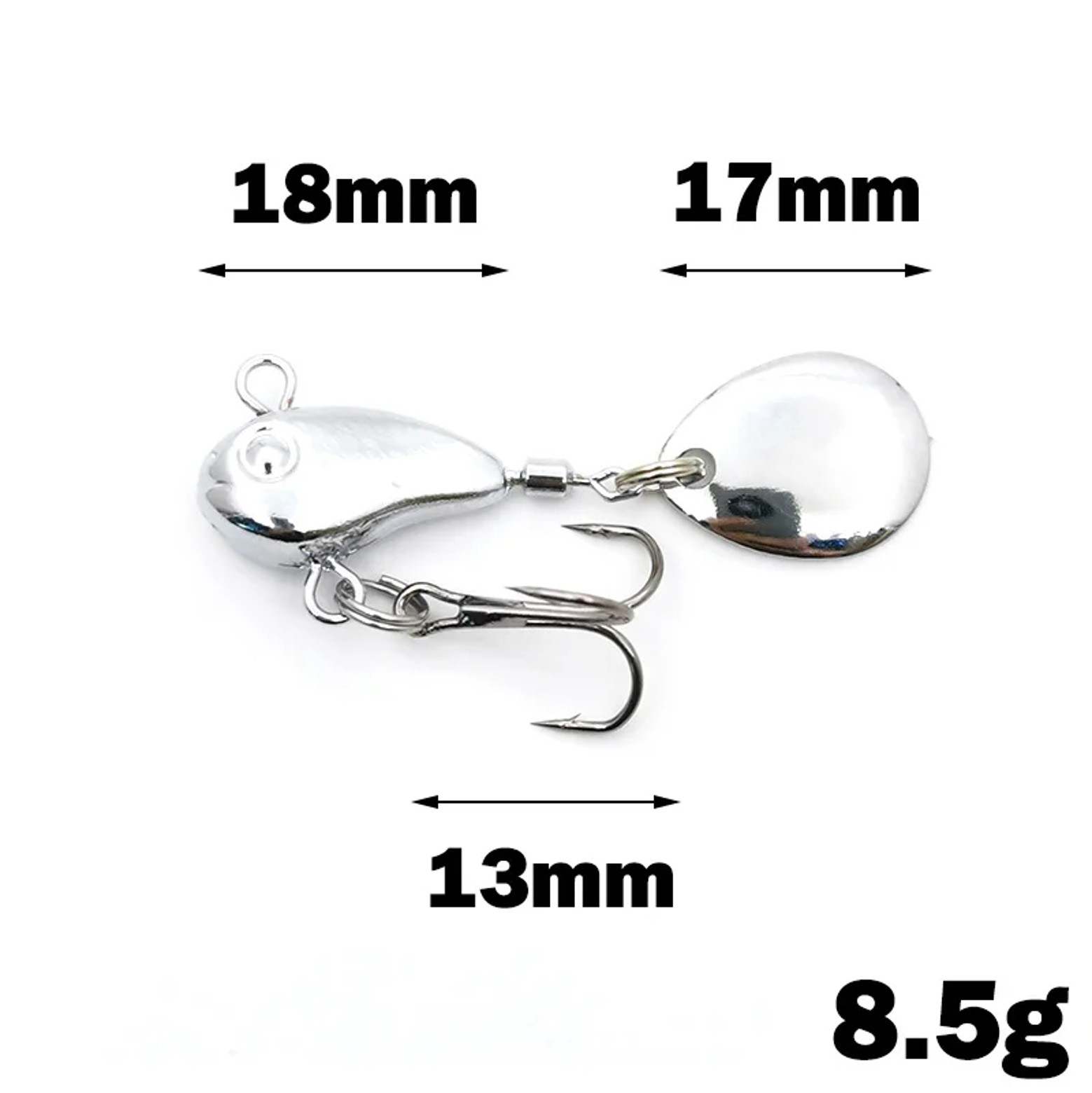 OUTKIT โลหะ Mini VIB ช้อนตกปลา - Ice Pick Pick บทวิจารณ์และราคา