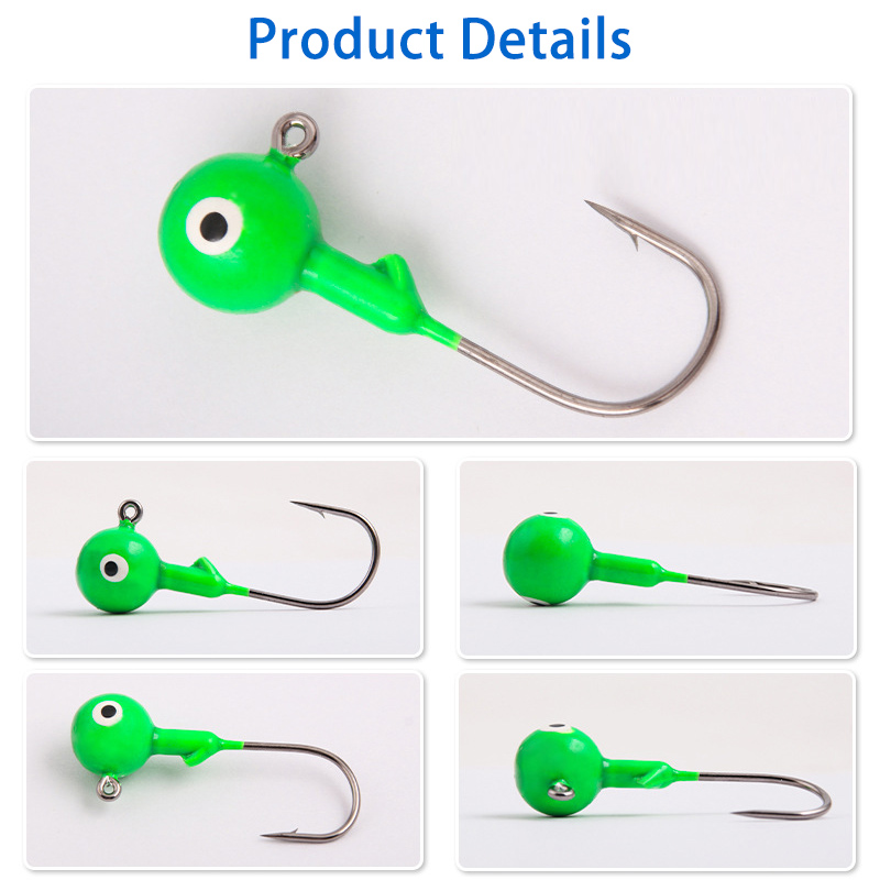 60ชิ้น/ถุงตะกั่วหัว Jig ตะขอตก - Jigger Double Sided บทวิจารณ์และราคา