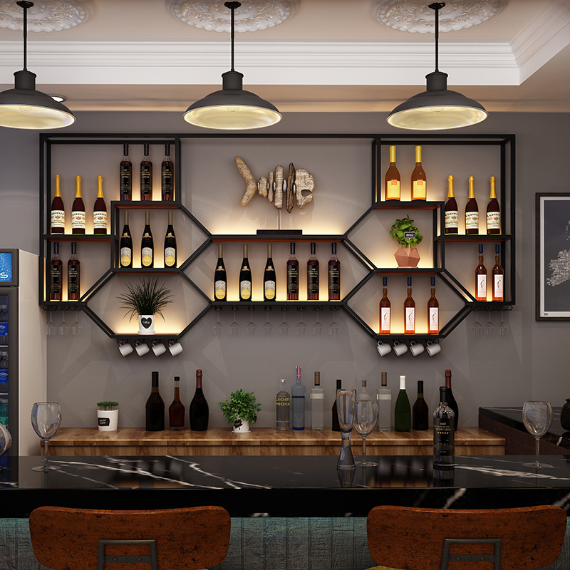 ตู้เก็บไวน์โลหะ ชั้นวางของห้อง - Home Bar Shelves บทวิจารณ์และราคา