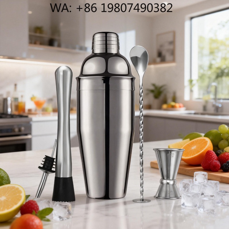 ชุดเครื่องมือผสมเครื่องดื่มสแต - Boston Shaker Set บทวิจารณ์และราคา