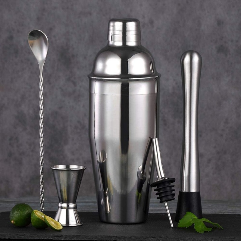 ชุดเครื่องมือผสมเครื่องดื่มสแต - Boston Shaker Set บทวิจารณ์และราคา